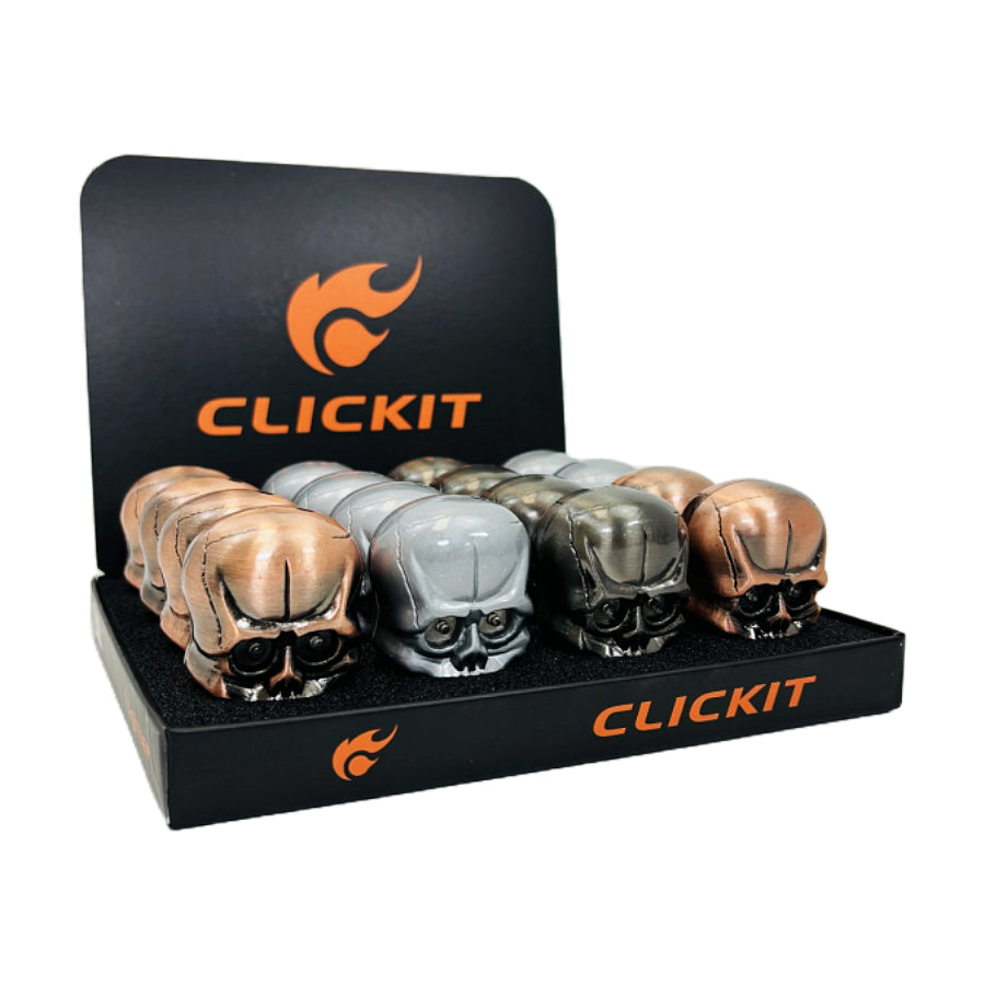 CLICK IT SKULL 16CT WITH PACKAGING