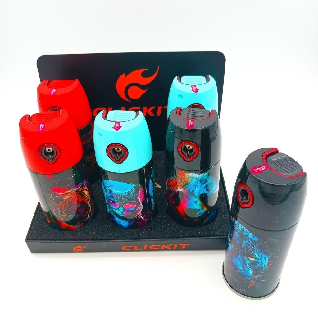 SPRAYCAN TORCH ANIMAL 6CT