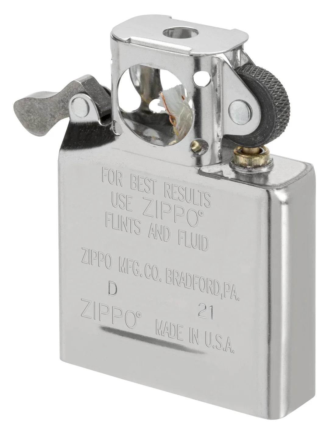ZIPPO PIPE INSERT STAINLESS STEEL BOXED