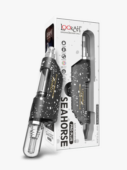 Lookah Seahorse Pro Plus Black White with packaging