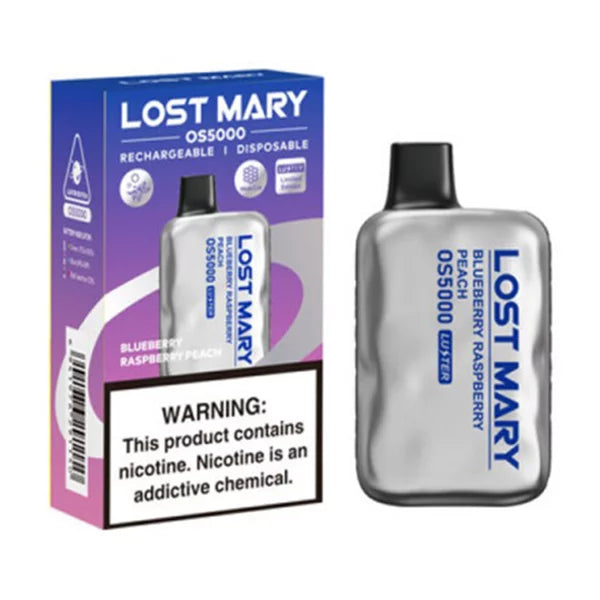 Lost Mary Bar Os 5000 5% - blueberry_raspberry_peach
