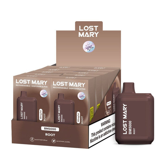 Lost Mary Bm5000 3% 10Pk - root - with packaging