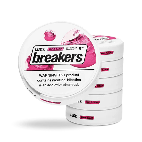 Lucy Breakers Pouches 1.35Oz Apple Cider| 8mg