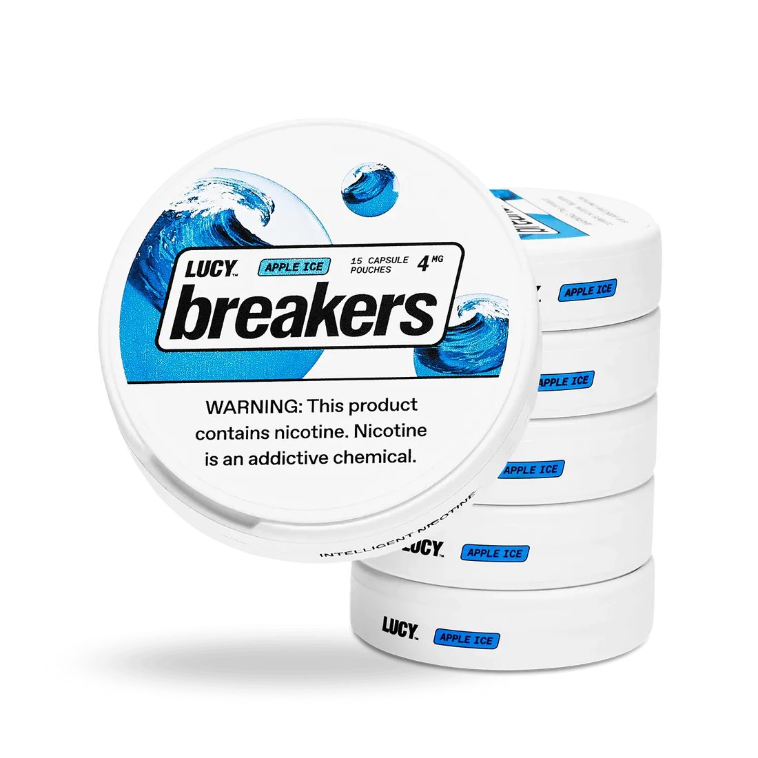 Lucy Breakers Pouches 1.35Oz Apple Ice| 4mg