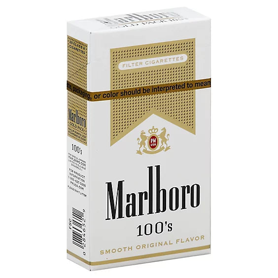 Marlboro Main Gold Packaging | 100's
