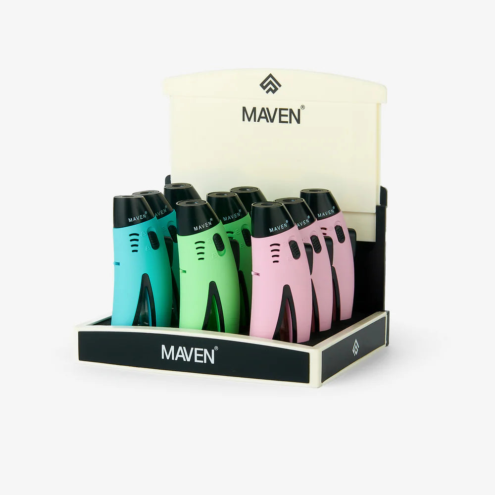 Maven Razor 9Ct Blue/ Green / Pink with packaging
