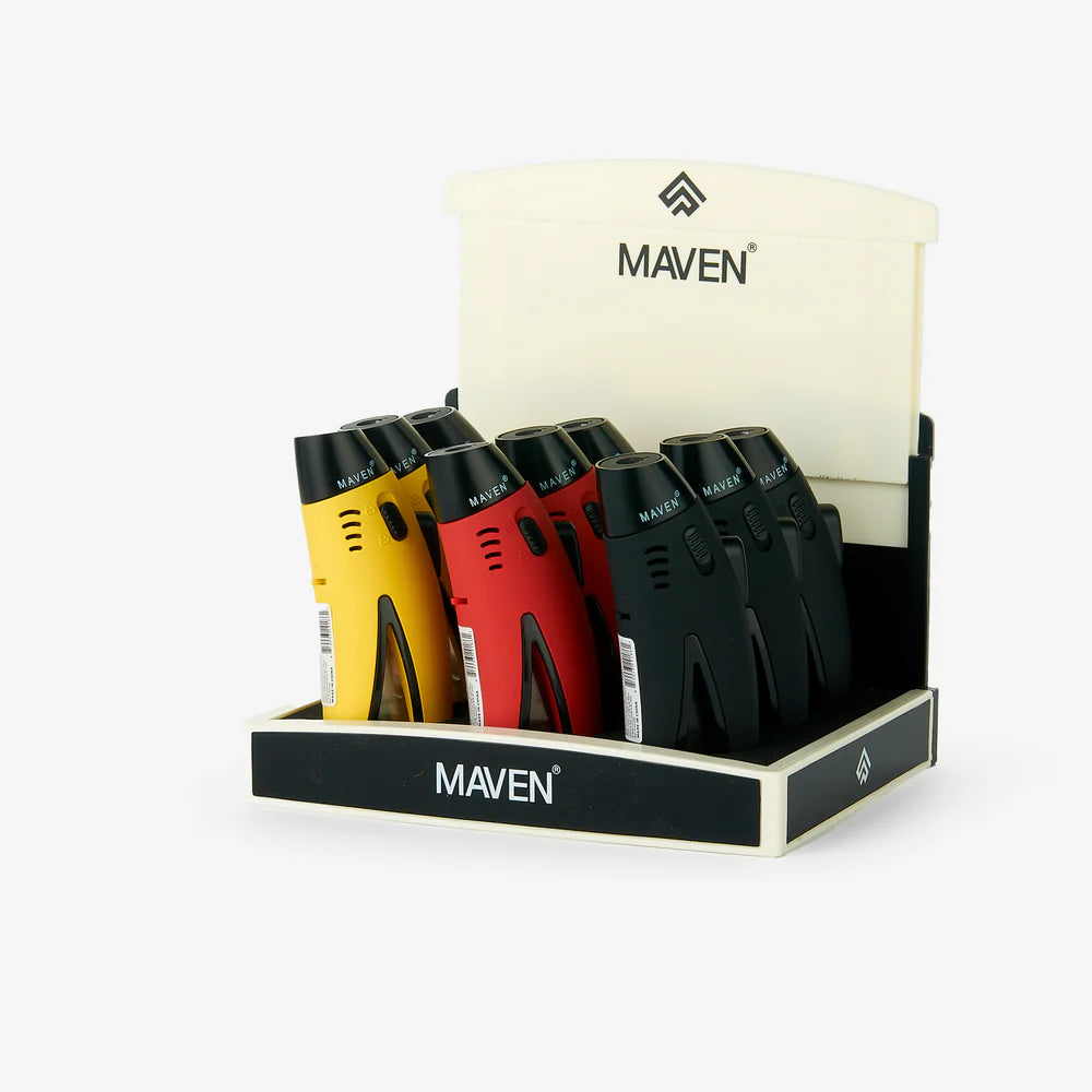 Maven Razor 9Ct Yellow/ Red/ Black with packaging