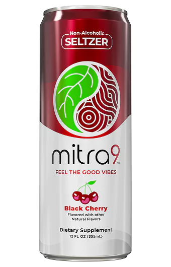 Mitra 9 Kratom Seltzer Black Cherry