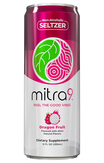 Mitra 9 Kratom Seltzer Dragon Fruit