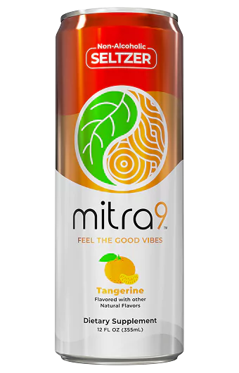 Mitra 9 Kratom Seltzer Tangerine