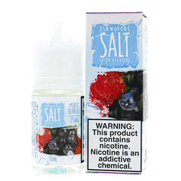 Skwezed Salt Series E-Liquid 30mL (Salt Nic) | Mixed Berries Iced