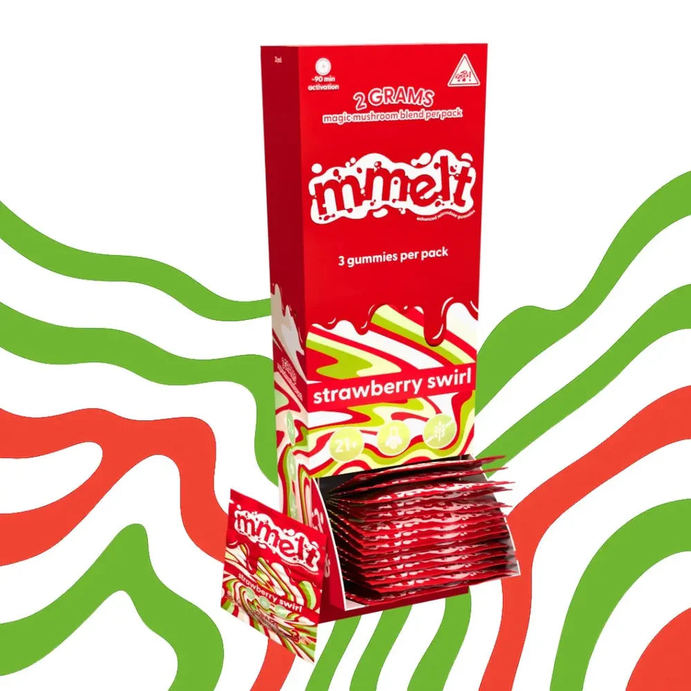 Mmelt Gummy 2G 3/20Pk Strawberry Swirl with Packaging
