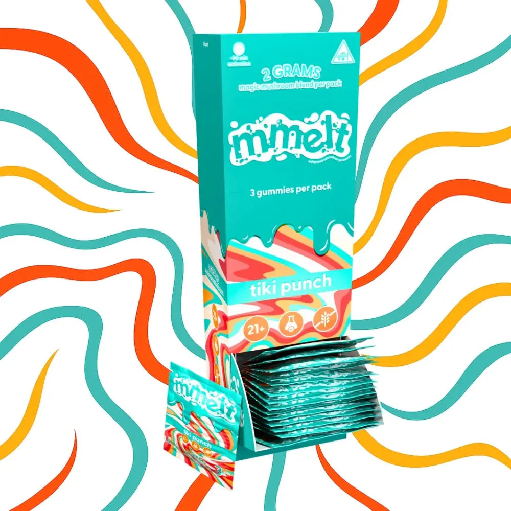 Mmelt Gummy 2G 3/20Pk Tiki Punch with Packaging