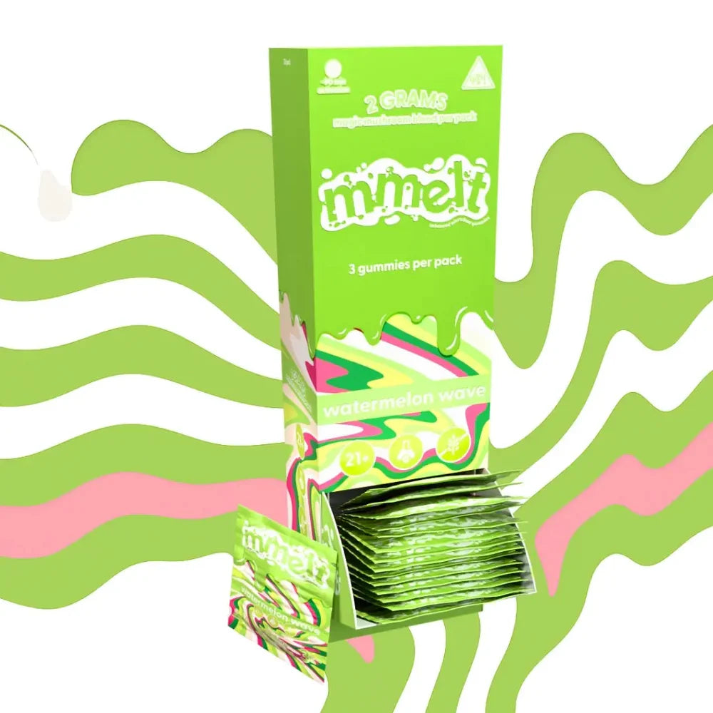 Mmelt Gummy 2G 3/20Pk Watermelon Wave with Packaging