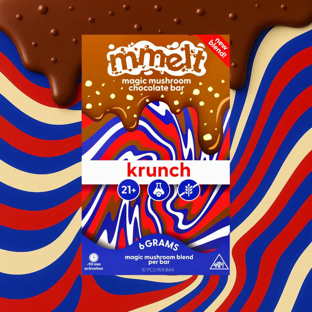 Mmelt Mushroom Chocolate Krunch (6g)