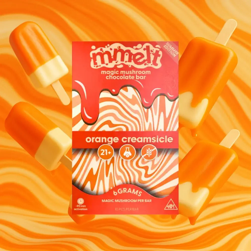 Mmelt Mushroom Chocolate Orange Creamsicle (6g)