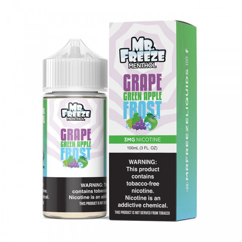 Mr. Freeze 60mL Grape Green Apple with Packaging