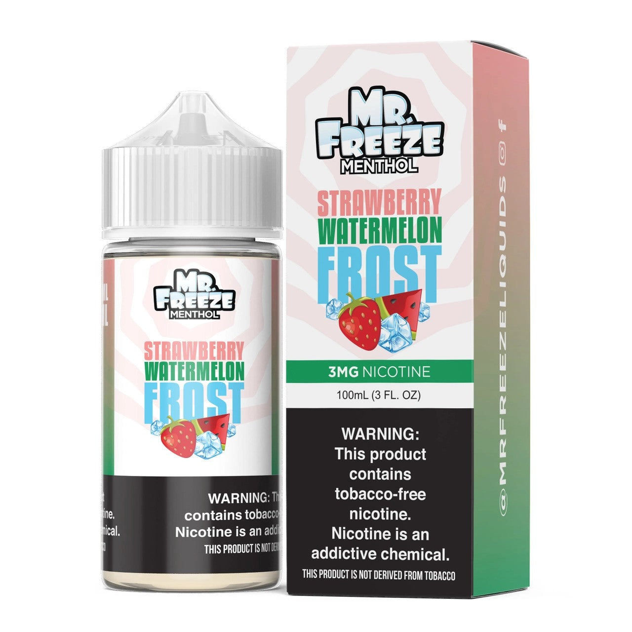 Mr. Freeze 60mL Strawberry Watermelon with Packaging