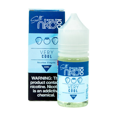 Naked 100 Salt Series E-Liquid 30mL (Salt Nic) | Very Cool with Packaging