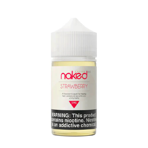 Naked 100 E-Liquid 60ml - STRAWBERRY CREAM