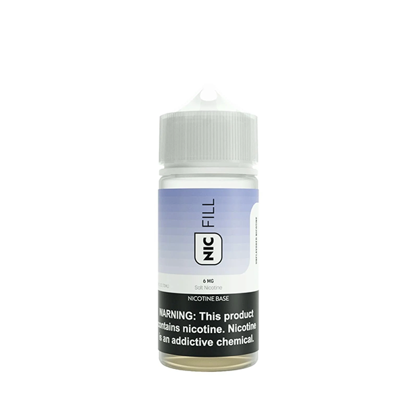Nic Fill Unflavored Nicotine Concentrate 70mL | 6mg