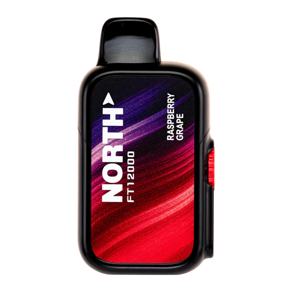 North FT12000 Fright Train 5% 10ct Raspberry Grape