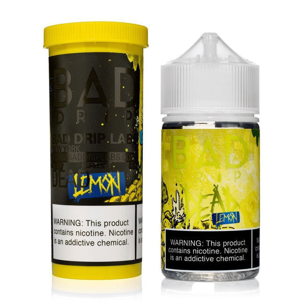 Bad Drip Series E-Liquid 60mL (Freebase) | Dead Lemon with packaging