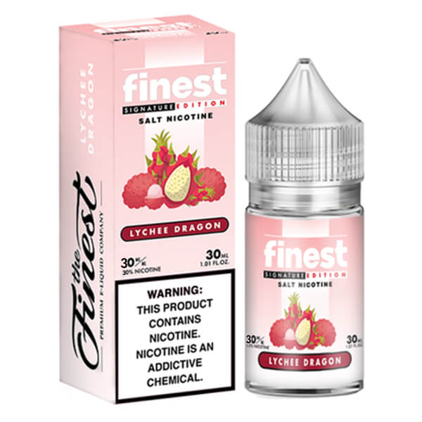 Finest Salt Series E-Liquid 30mL –   Lychee Dragon with packaging