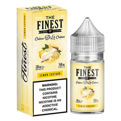Finest Salt Series E-Liquid 30mL –   Lemon Custard  with packaging