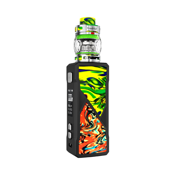 Freemax Maxus 100W Box Mod Starter Kit Resin Green/Orange