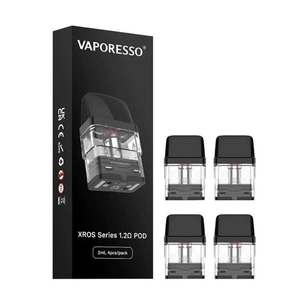 Vaporesso XROS Pods | 4-Pack | 1.2ohms with Packaging