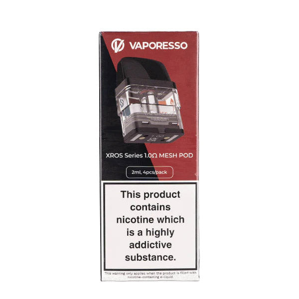 Vaporesso XROS Pods | 4-Pack | 1.0ohms with Packaging