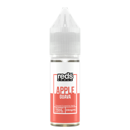 7Daze Reds Salt Series E-Liquid 15mL (Salt Nic) | Apple Guava