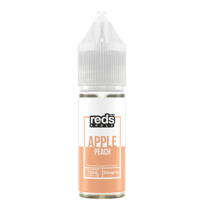 7Daze Reds Salt Series E-Liquid 15mL (Salt Nic) | Apple Peach