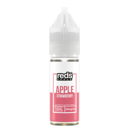 7Daze Reds Salt Series E-Liquid 15mL (Salt Nic) | Apple Strawberry