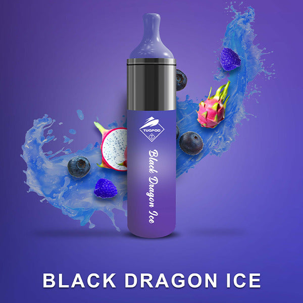Tugpod EVO Disposable | 4500 Puffs | 10mL | 50mg | MOQ 10 | Black Dragon Ice