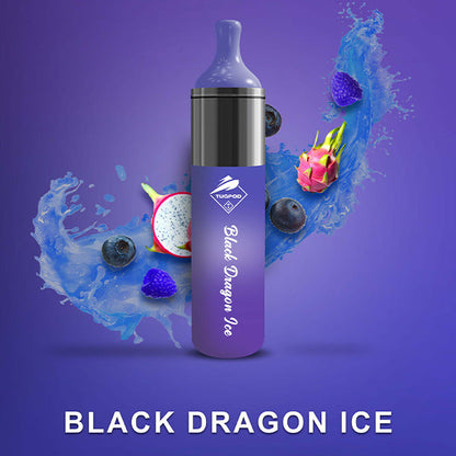Tugpod EVO Disposable | 4500 Puffs | 10mL | 50mg | MOQ 10 | Black Dragon Ice