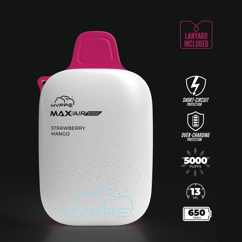 Hyppe Max Air Disposable 5000 Puffs 13mL 50mg | MOQ 5