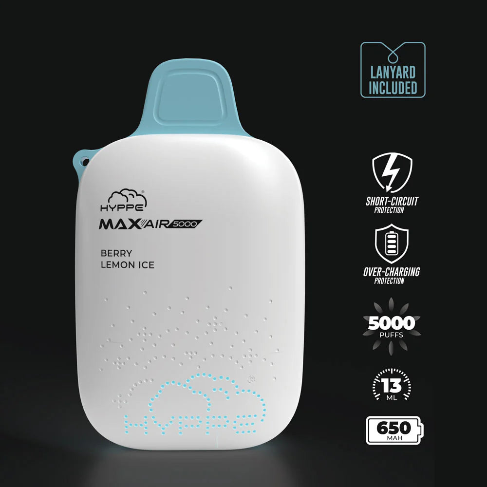 Hyppe Max Air Disposable 5000 Puffs 13mL 50mg | MOQ 5