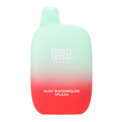 Flum Pebble Disposable 6000 Puffs 14mL 50mg | MOQ 10 Aloe Watermelon Splash