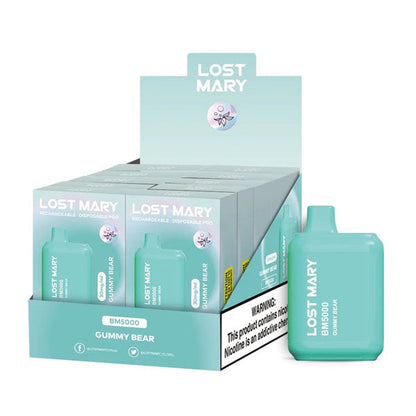 Lost Mary BM5000 3% 10PK | Gummy Bear with packaging