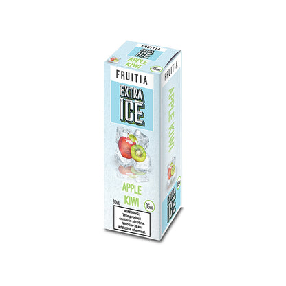 Fresh Farms FRUITIA Salt Series E-Liquid 30mL (Salt Nic) | Apple Kiwi EXTRA ICE with Packaging