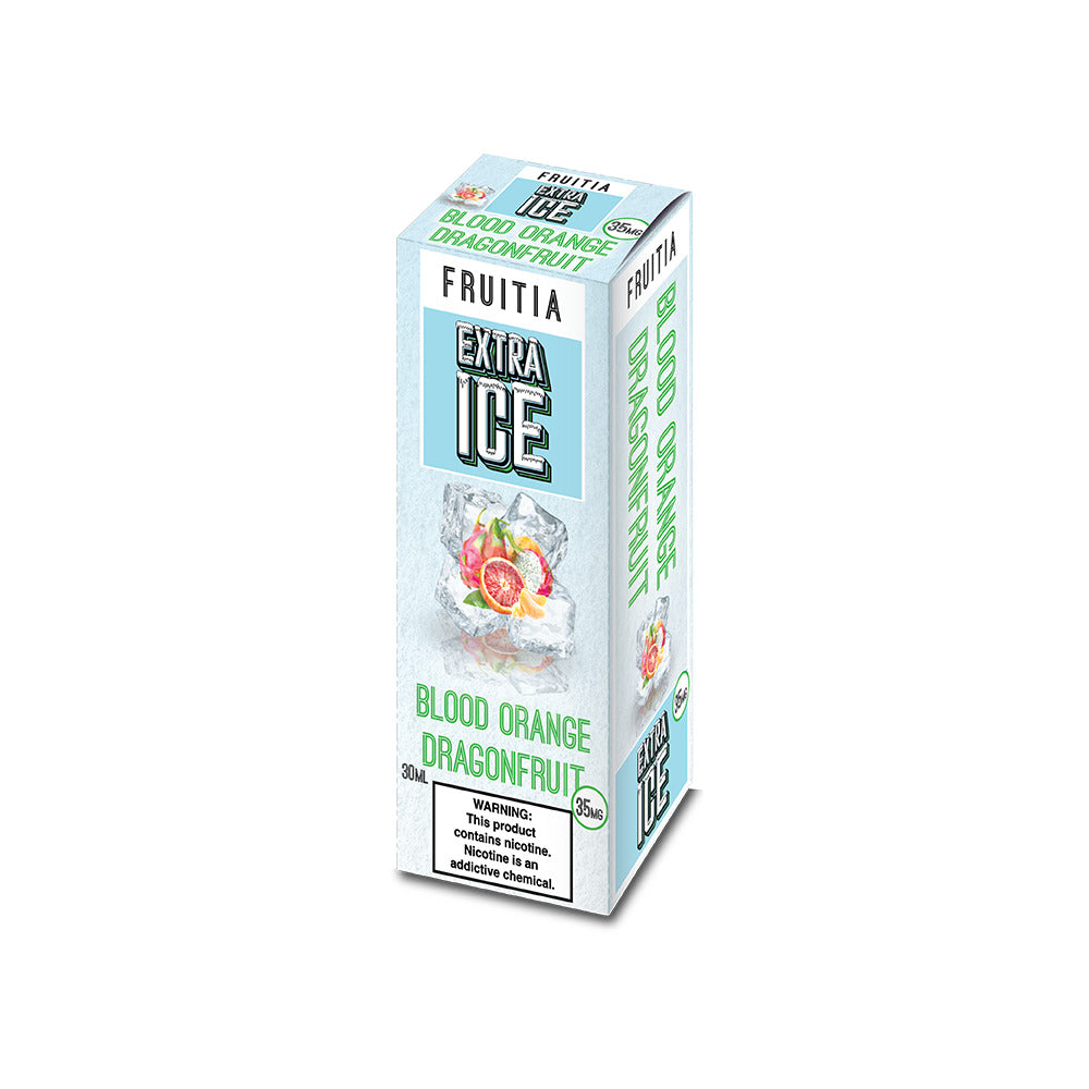 Fresh Farms FRUITIA Salt Series E-Liquid 30mL (Salt Nic) | Blood Orange Dragonfruit EXTRA ICE with Packaging