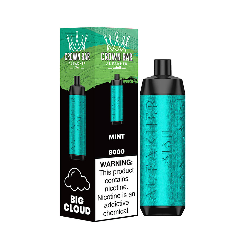 Crown Bar AF8000 Disposable 8000 Puffs 18mL 50mg | MOQ 10 Mint