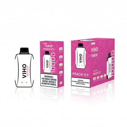 Viho Turbo Disposable 10000 Puffs (17mL) | MOQ 5 | Peachy Ice with Packaging