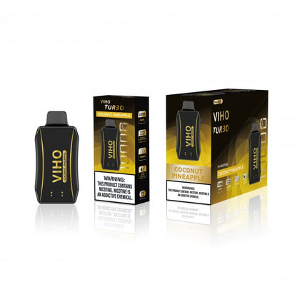 Viho Turbo Disposable 10000 Puffs (17mL) | MOQ 5 | Coconut Pineapple with Packaging