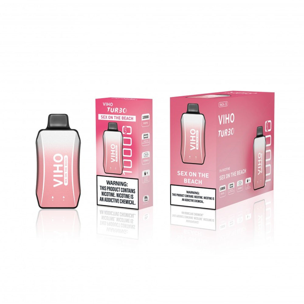 Viho Turbo Disposable 10000 Puffs (17mL) | MOQ 5 | Sex on the Beach with Packaging