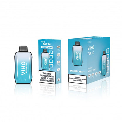 Viho Turbo Disposable 10000 Puffs (17mL) | MOQ 5 | Mighty Mint with Packaging