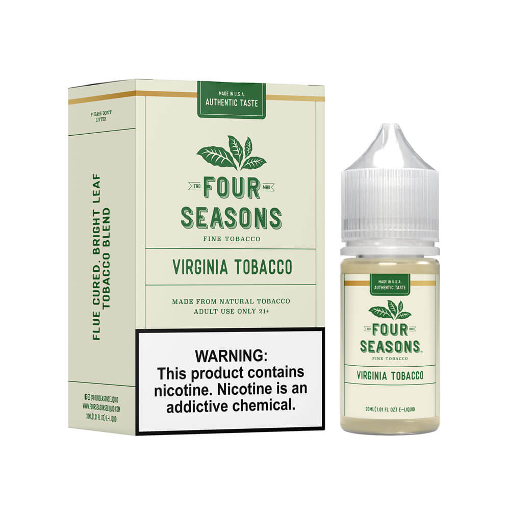Four Seasons E-Liquid 30mL (Freebase) | Virginia Tobacco