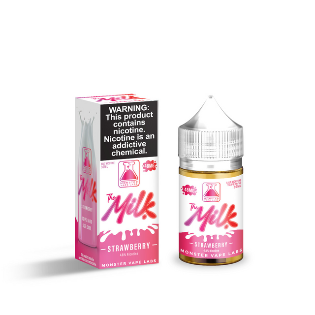Jam Monster Salt Series E-Liquid 30mL Milk Strawberry with packaging